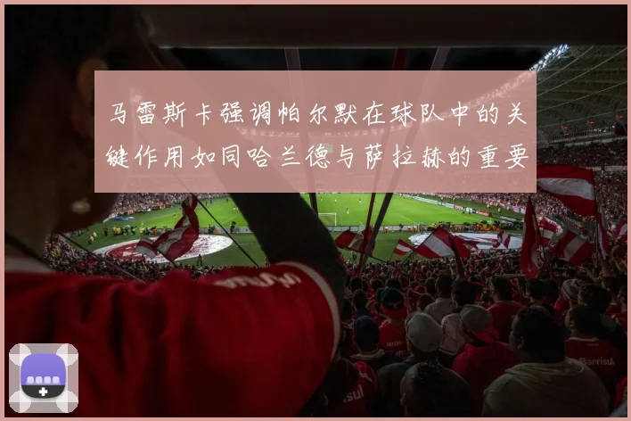 马雷斯卡强调帕尔默在球队中的关键作用如同哈兰德与萨拉赫的重要性